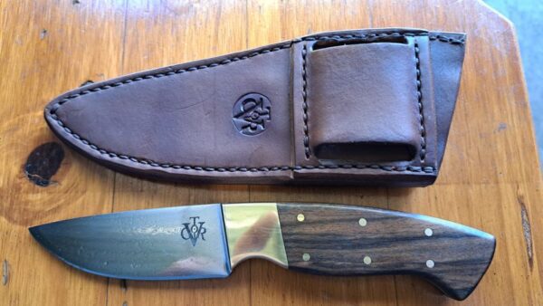 Handwrought Hunting Knife