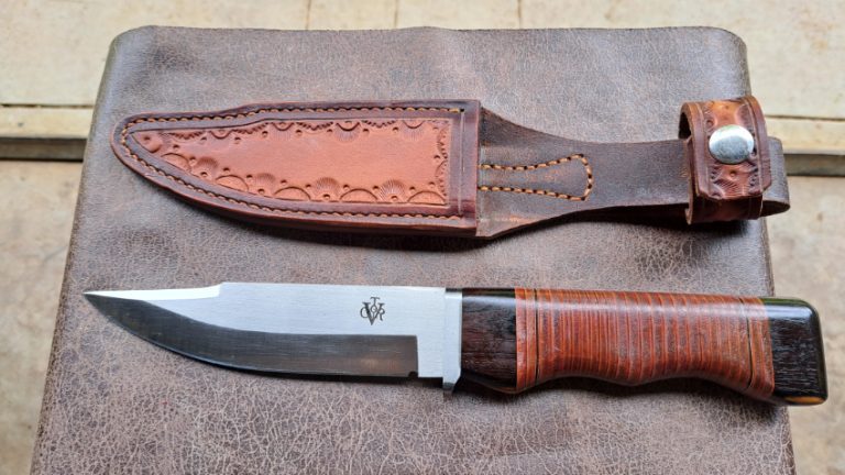 Hand Made Bowie Knife 14b